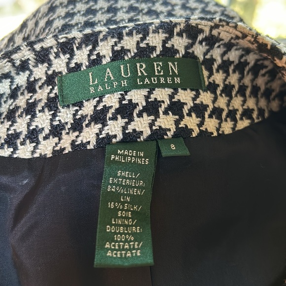 Ralph Lauren Houndstooth Jacket NWT Vintage - Picture 5 of 5